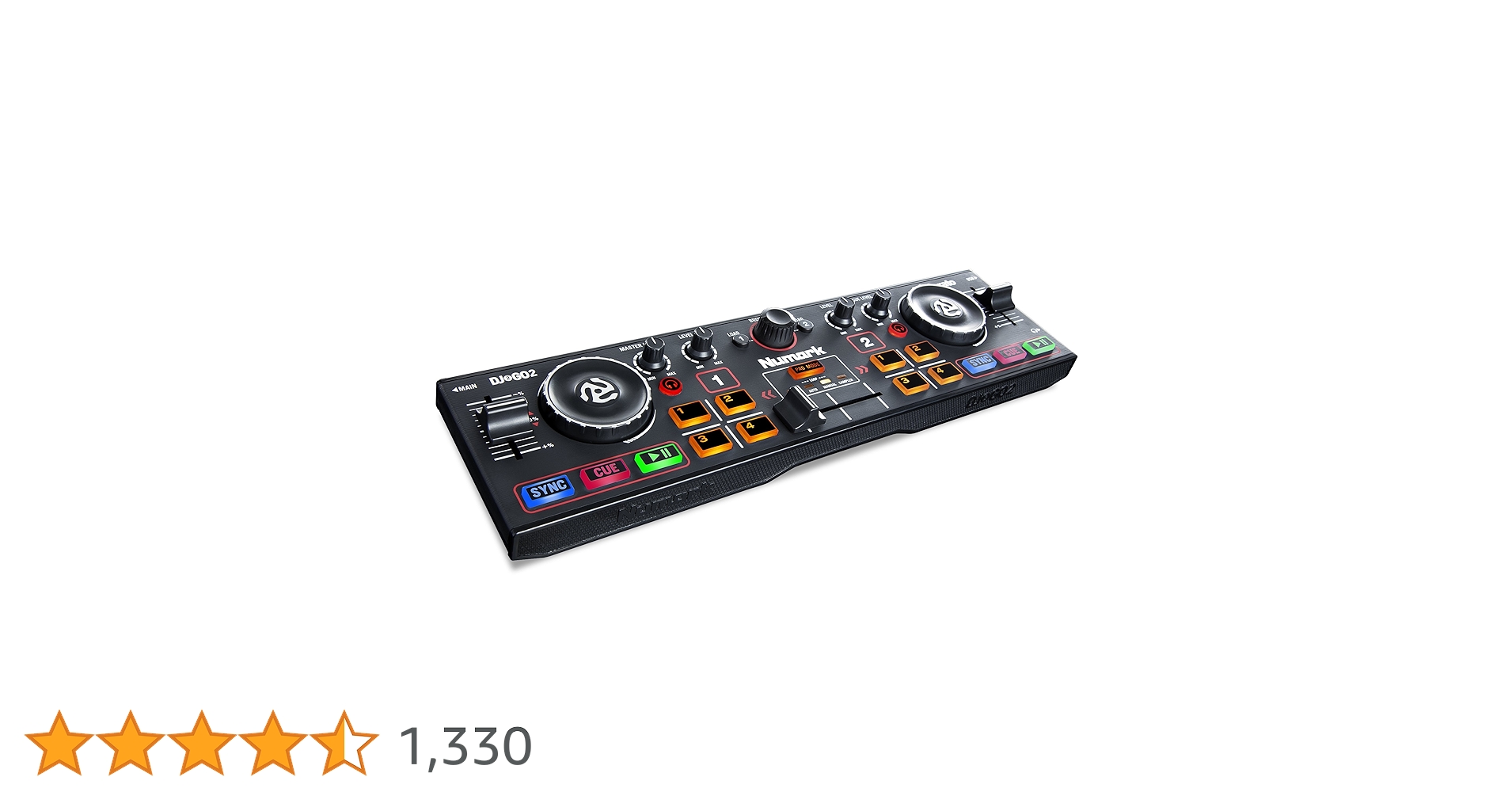 Amazon.co.jp: Numark ポータブルDJコントローラー Serato DJ Intro